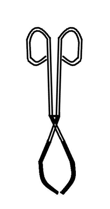 beaker tongs drawing